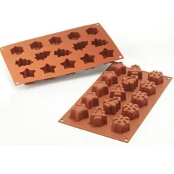 Cerf Dellier Moule silicone thème Noël Magique New