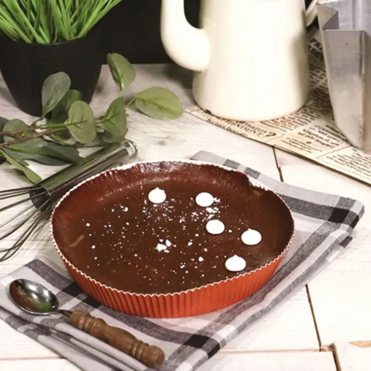Cerf Dellier Moules à tarte à bords cannelés jetables 17 cm (x4) Outlet