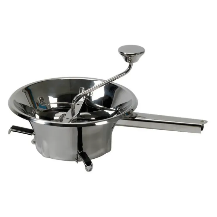Cerf Dellier Moulins à légumes n°2 inox avec 3 grilles 1,5, 2,5 et 4 mm Sale