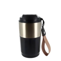 Cerf Dellier Mug isotherme noir et or - 450 ml Sale