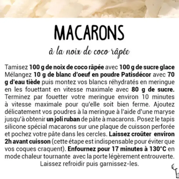 Cerf Dellier Noix de coco râpée fine 250 g Clearance