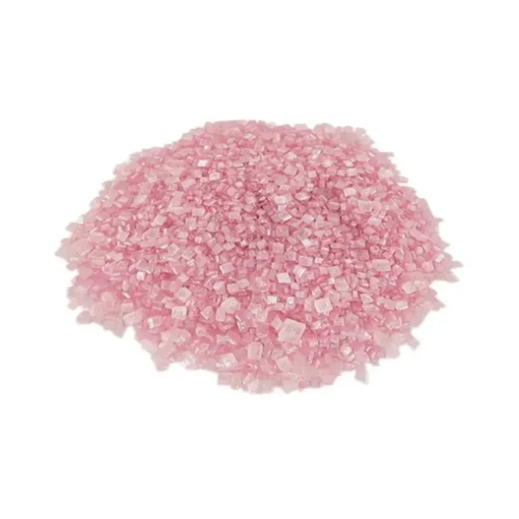 Cerf Dellier Paillettes alimentaires roses New