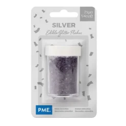 Cerf Dellier Paillettes irisées argentées PME 7 g Best