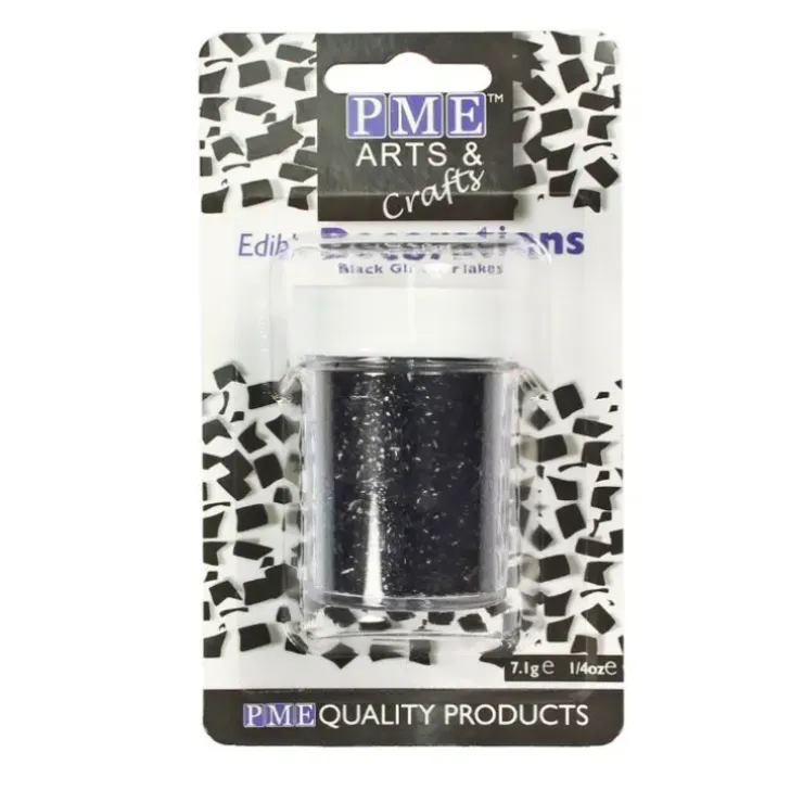 Cerf Dellier Paillettes irisées noires PME (7 g) Clearance