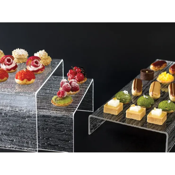 Cerf Dellier PAP escalier transparent 3 marches Discount