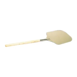 Cerf Dellier Pelle à pizza aluminium 35x30 cm manche bois longueur totale 132,5 cm Hot