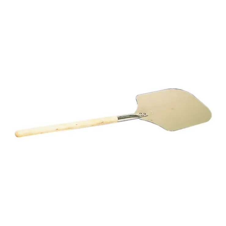 Cerf Dellier Pelle à pizza aluminium 35x30 cm manche bois longueur totale 132,5 cm Hot