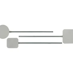 Cerf Dellier Pelle à pizza inox avec manche 92,5 cm ronde 45 cm Outlet