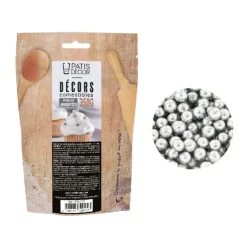 Cerf Dellier Perles argentées comestibles Ø 5 mm 350 g New