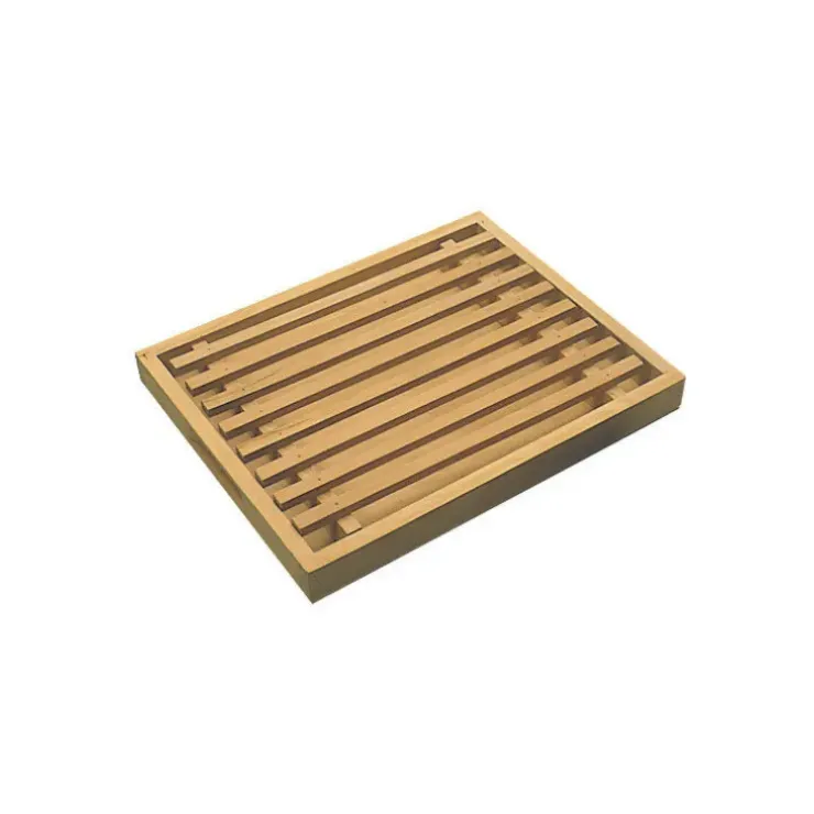 Cerf Dellier Planche à pain hêtre grille amovible 4x23 cm New