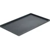 Cerf Dellier Plaque bords droits en tôle d'acier 40 x 30 cm De Buyer