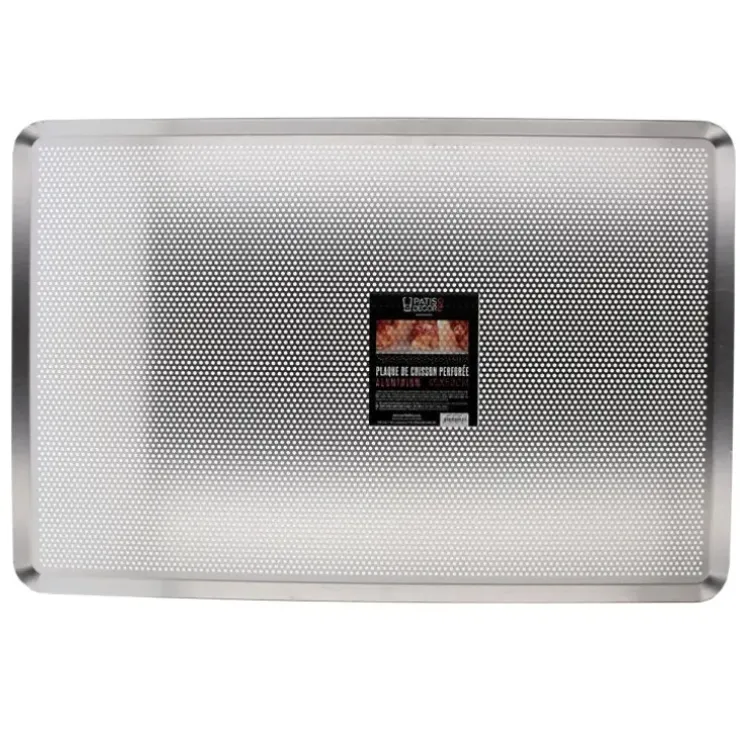 Cerf Dellier Plaque de cuisson perforée alu 60 x 40 cm Discount