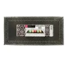 Cerf Dellier Plateau dentelle rectangulaire noir Best