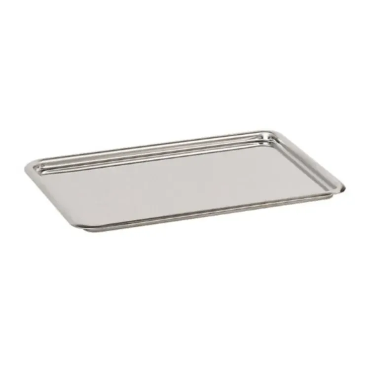 Cerf Dellier Plateau pâtissier inox bords ronds 31 cm Sale