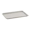 Cerf Dellier Plateau pâtissier inox bords ronds 24 cm New