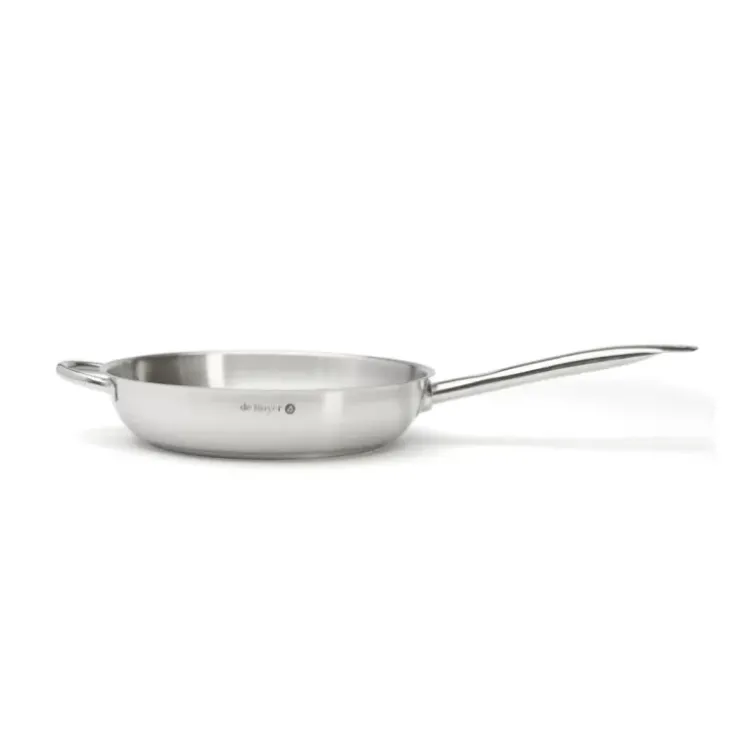 Cerf Dellier Poêle à frire ronde inox Prim'Appety 32 cm Hot