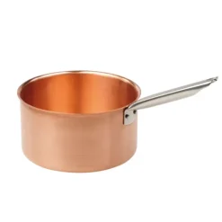 Cerf Dellier Poêlon à sucre cuivre queue froide inox bord verse-franc 20 cm Sale