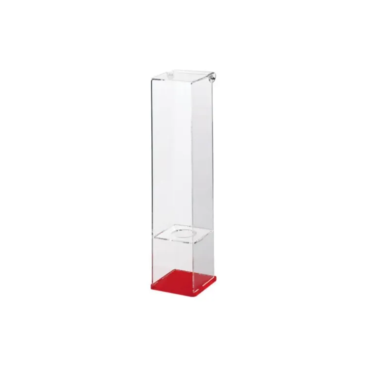 Cerf Dellier Porte-cornets à glace vertical 1 trous de 35 mm avec couvercle articulé Discount