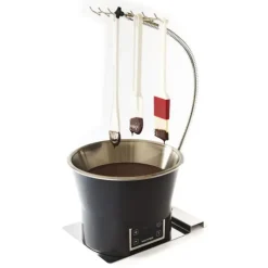 Cerf Dellier Porte-ustensiles orientable 6 crochets avec flexible de 60 cm New