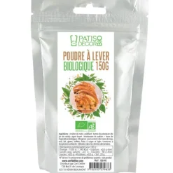 Cerf Dellier Poudre à lever Bio 150 g - DDM 12/24 Clearance