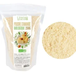 Cerf Dellier Poudre d'amande Bio 250 g - DDM 02/25 Clearance