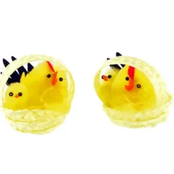Cerf Dellier Poussins chenille plume noire (x12) Outlet