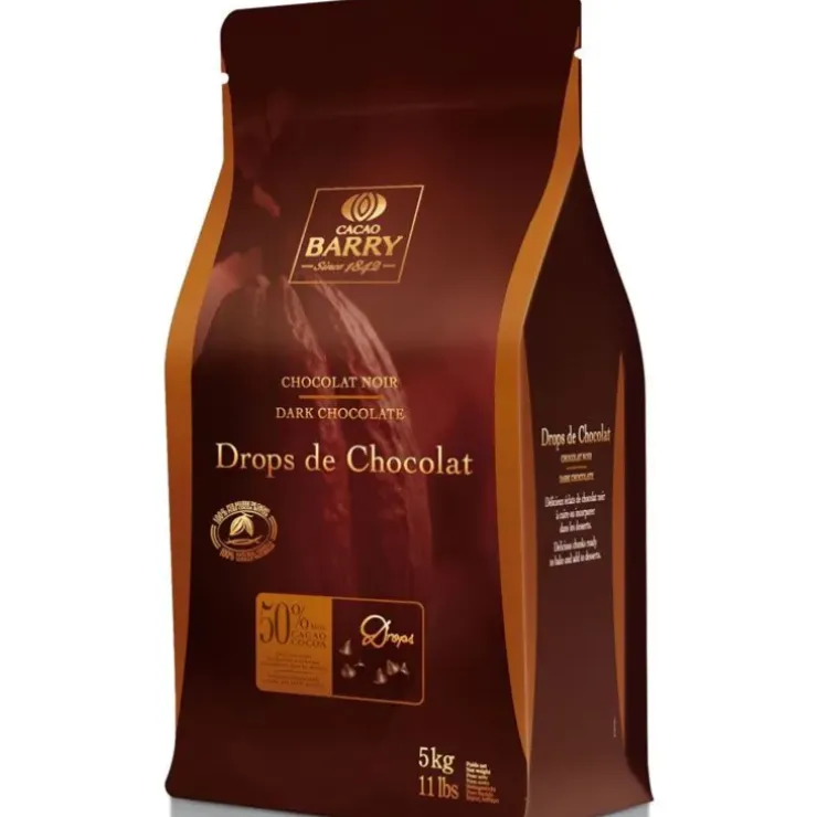 Cerf Dellier Pépites de chocolat noir drops 5 Kg Online