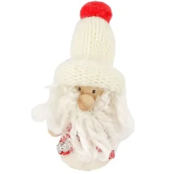 Cerf Dellier Père Noël bonnet blanc Online