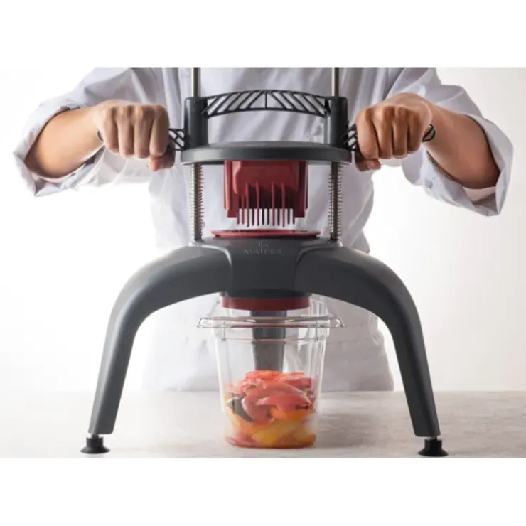 Cerf Dellier Prep Chef outil coupe-tomates rondelles lames inox épaisseur 5 mm