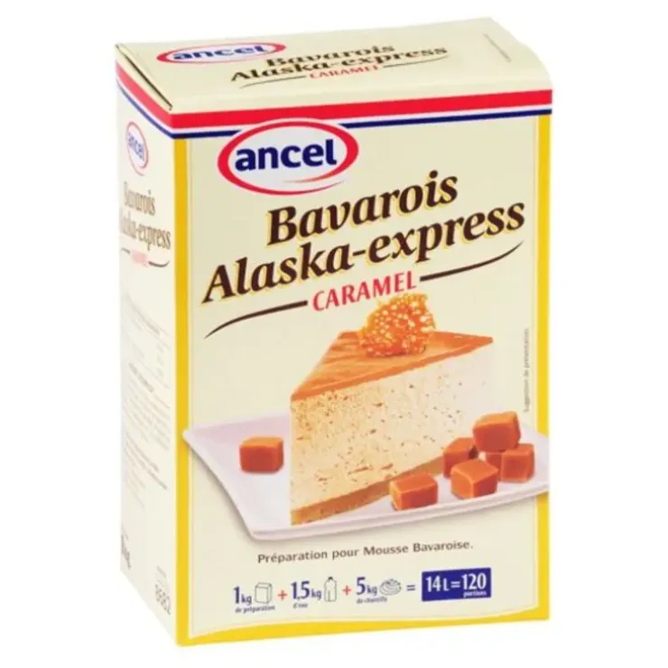 Cerf Dellier Préparation bavarois caramel Alaska 1 kg Discount