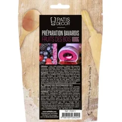 Cerf Dellier Préparation bavarois Fruits des Bois