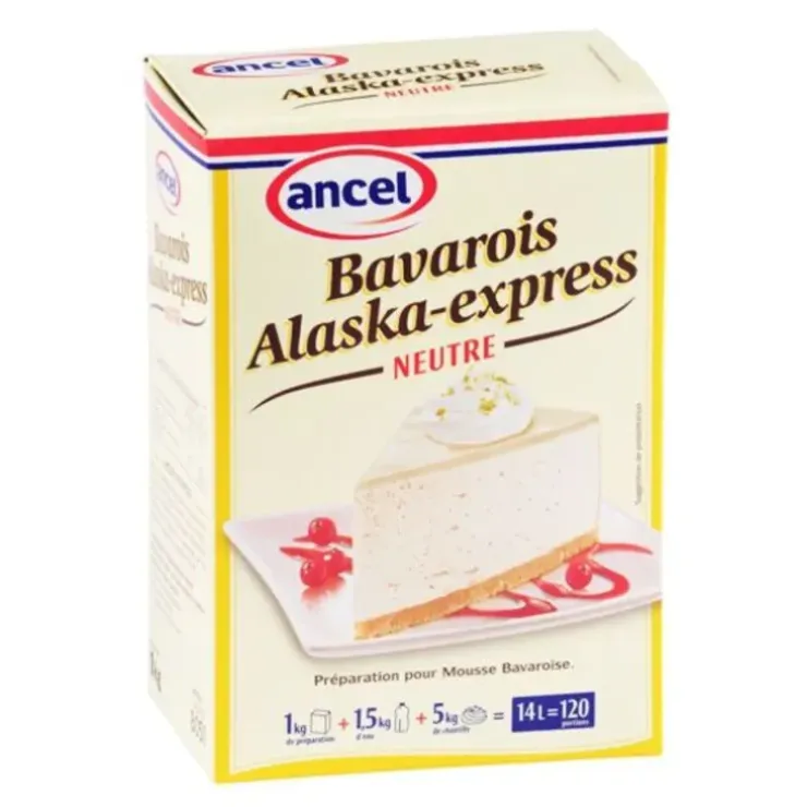 Cerf Dellier Préparation bavarois Neutre Alaska 1 kg Outlet