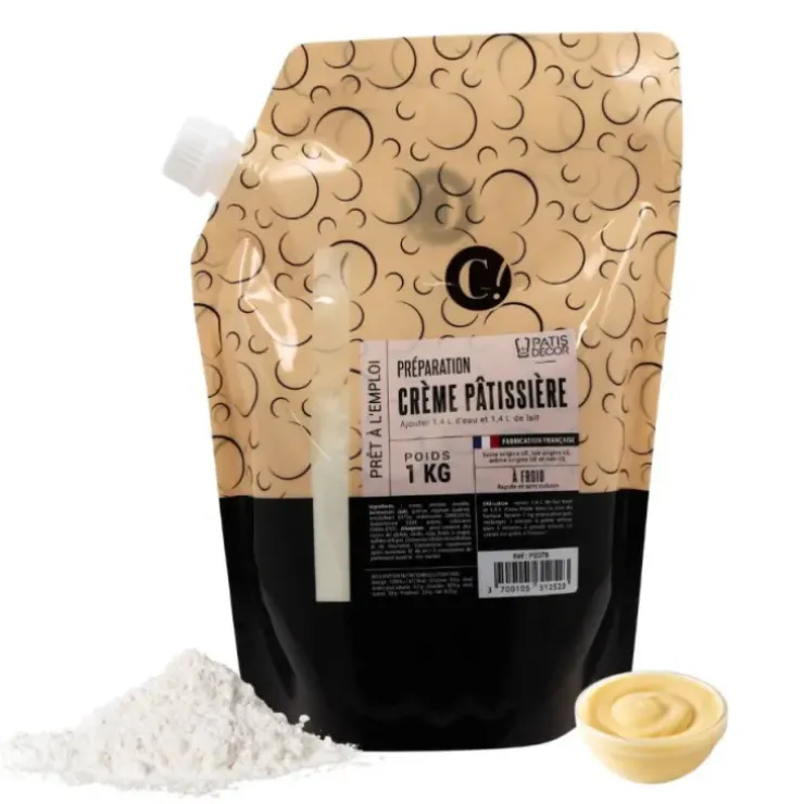 Cerf Dellier Préparation crème pâtissière à froid 1 kg Online