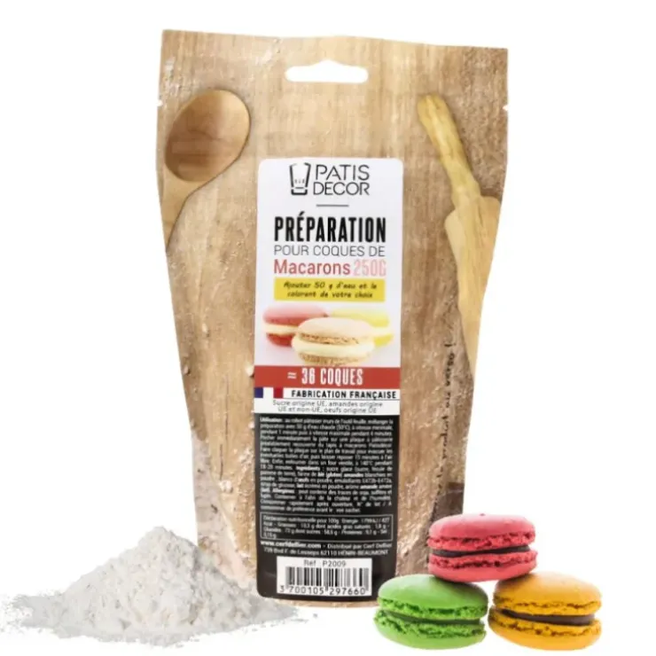 Cerf Dellier Préparation pour coques de macarons 250 g Clearance