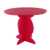 Cerf Dellier Présentoir Guéridon Fuchsia Ø 21 cm H 16 cm Discount
