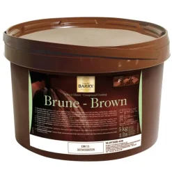 Cerf Dellier Pâte à glacer brune Barry 5 kg Hot