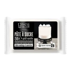 Cerf Dellier Pâte à sucre blanc arôme vanille 250 g Sale