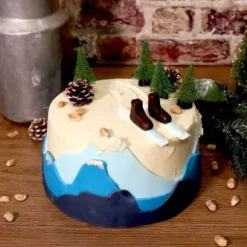 Cerf Dellier Pâte à sucre bleue étalée Outlet
