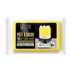 Cerf Dellier Pâte à sucre jaune 100 g Clearance