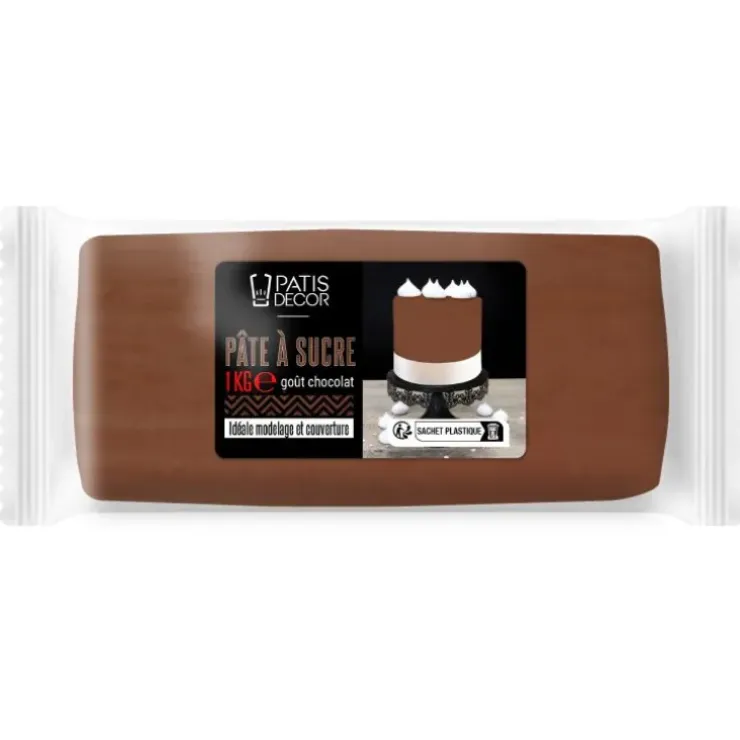 Cerf Dellier Pâte à sucre marron 1 kg Clearance