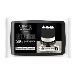 Cerf Dellier Pâte à sucre noire 250 g Hot