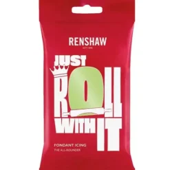Cerf Dellier Pâte à sucre Vert Pastel Renshaw 250 g Discount