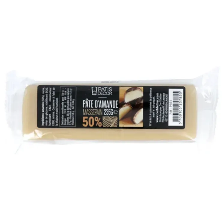 Cerf Dellier Pâte d'amande neutre 50% 235 g Best