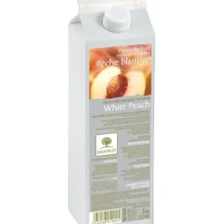 Cerf Dellier Purée de pêche blanche Ravifruit 1 kg Hot