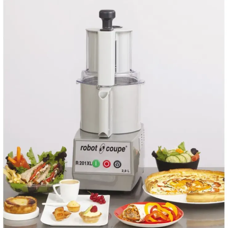 Cerf Dellier Robot coupe combiné cutter/coupe-légumes R201 XL New