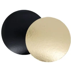 Cerf Dellier Rond carton or / noir (x 100) Sale