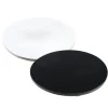 Cerf Dellier Ronds blancs et noirs Ø 26 cm (x5) Best