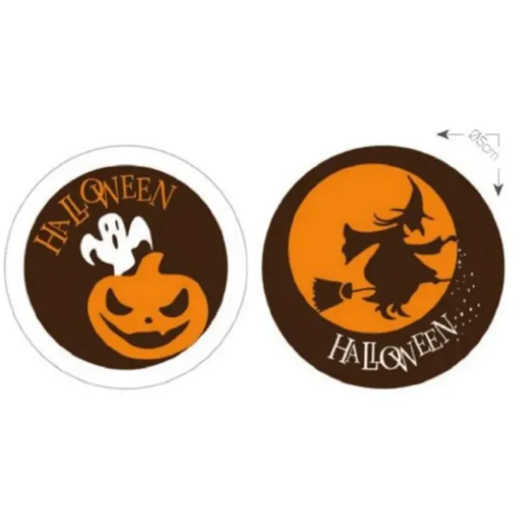 Cerf Dellier Ronds en chocolat Halloween assortis (x40) Hot