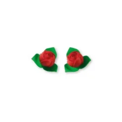 Cerf Dellier Roses rouges avec feuilles (x10) Online