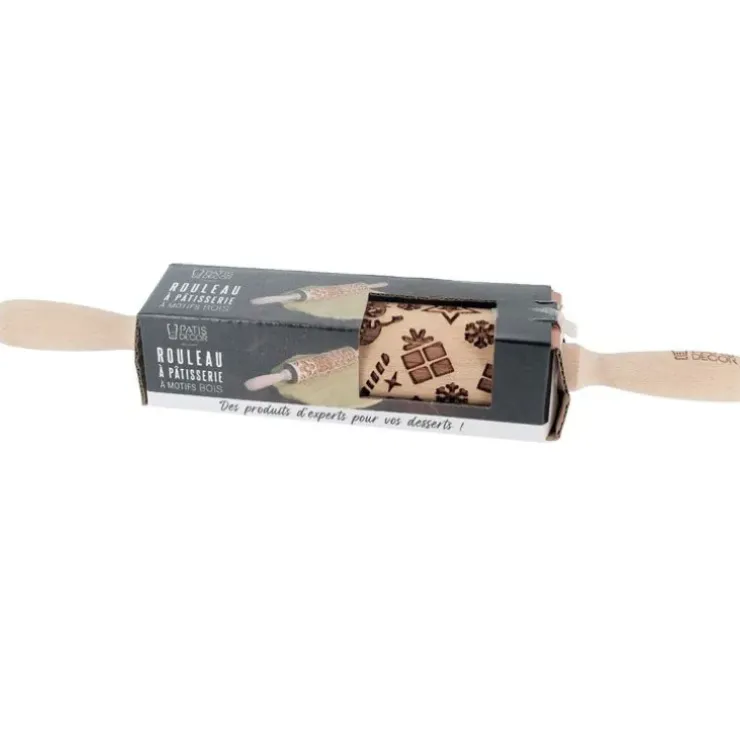 Cerf Dellier Rouleau empreintes Christmas Hot